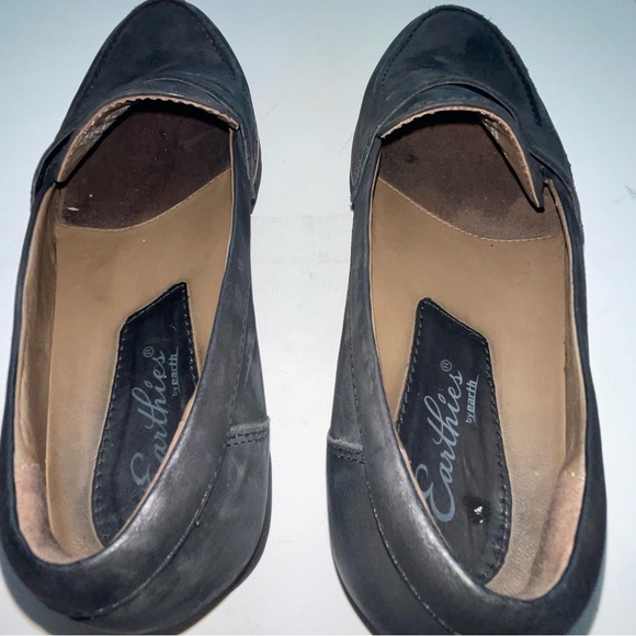 Earthies Braga‎ black suede loafers Shoes - Picture 9 of 16